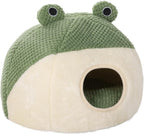 Cat Bed Ultra-Soft 2-in-1 Plush Cat Bed Indoor Cat House Bed Pad with Removable Cushion - Relieves Muscle, Joint Pressure for Ultimate Pet Comfort, Anti-Slip Design, Washable (Medium)