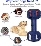 Dog Chew Toys for Aggressive Chewers,Food Grade Non-Toxic Dental Pet Toy,Tough Durable Indestructible Dog Toys for Medium Large Dogs.Blue