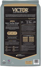 VICTOR Super Premium Dog Food – Purpose – Senior Healthy Weight Management – Dry Dog Food for Adult Dogs – Gluten Free with Glucosamine and Chondroitin, for Hip and Joint Health, 40lbs