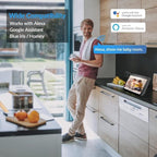 FOSCAM 3K 5MP WiFi Pet Cameras for Home Security, 2.4GHz Indoor Camera Baby Monitor with 360° Pan Tilt, 2-Way Audio, 20X Digital Zoom, Night Vision, AI Human Detection, Cloud & SD Card Storage