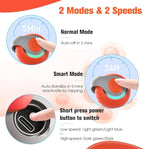 2025 New Upgrade Speedy Tail Cat Toy, Smart Interactive Pet Toys Comes with 4 Tails, Reinforced Version of The Cat Toys Balls, Two Speed Adjustment (Orange)