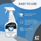 Thornell Cat Odor-off: Cat Spray Odor Eliminator - Pet Odor Eliminator for Home - Pet Urine Odor Eliminator Spray, 22oz