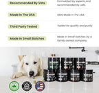 Canine NutriGreens - Natural Dog Vitamins & Probiotics for Dogs. No Messy Powder. Includes Spirulina, Kelp & Antioxidant Berry Mix. 6-in-1 Dog Supplements & Vitamins Chews. Super Greens for Dogs.