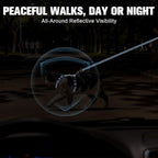 BEAUTYZOO Cat Harness, Escape Proof Cat Leash and Harness Set for Walking, Soft Breathable Vest Harness with Neck Adjustable, Reflective Easy-Control Kitten Harness for Cats,Shark-Blue S