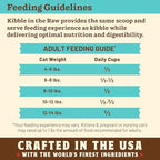 Primal Kibble in The Raw, Freeze Dried Cat Food, Chicken & Fish, Scoop & Serve, Made with Raw Protein, Whole Ingredient Nutrition, Crafted in The USA, Dry Cat Food, 64 Ounce (4 lb) Bag