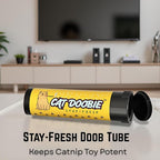 Nestpark Cat Doobie Catnip Cat Toy - Crinkle Kitten Kicker with Extra Strong Catnip - Funny Interactive Cat Toy Indoor Cat Gifts