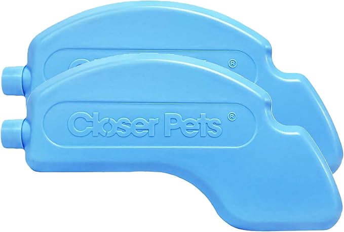 Cat Mate Replacement Ice Packs for Automatic Feeders - Compatible with The C500 Pet Feeder (Pack of 2)
