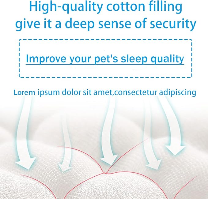 Cat Beds for Indoor Cats - Cat Bed Washable 20 inches, Dog Beds for Small Medium Dogs, Anti Anxiety Round Fluffy Plush Faux Fur Cat Bed, Thick Bottom (Wine, Medium)