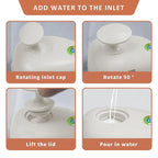 Cat Steam Brush for Shedding, 4 in 1 Rechargeable Steam Brush for Cats and Dogs, Anti-Static, Massage, Cleaning, Shedding & Combing All In One!