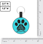 MYLUCKYTAG QR Code Dog Cat ID Tag - Durable, Digital, Quiet, Engraved - Online Pet Profile & Location Alert