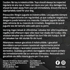 Playology Squeaky Dog Toy Fetch Stick | Durable Rubber Toys for Interactive Play | Cheddar Cheese Scented Fetch Stick for Large Dogs | Floating Dog Toy Made from Non Toxic Materials