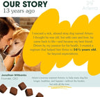 Arterra Longevity Multivitamin for Dogs – 50% Active Ingredients – Vet-Formulated Daily Soft Chews for Gut, Brain, Joint & Immune Health – Human-Grade Supplement | 60 Count