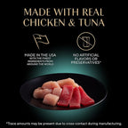 Sheba Perfect Portions Wet Cat Food Cuts in Gravy, with Sustainable Tuna, Roasted Chicken Entree, 2.6 oz. Twin-Pack Trays (6 Count, 12 Servings) (Pack of 2)