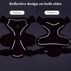 Wanheart Summer cat Chest Harness and Leash, Anti-Escape Adjustable Soft mesh cat Leash and Chest Harness Set for All Types of Cats cat Vests (Rose red, L)