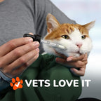 Cozy Comfort Carrier - Large Green Cat Carrier, Cat Holder for Cutting Nails, & Cat Carrier Pouch for Vet Visits, Medication Administration, Dental Care, & Travel