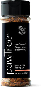 pawTree Healthy Food Toppers for Dogs & Cats - Appetite Booster with Freeze-Dried Proteins. Delicious Pet Food Seasonings and Flavor Enhancer for Picky Eaters & Appetite Stimulation (Salmon)