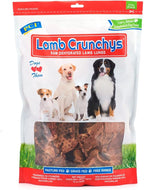 PCI Pet Center Inc. Lamb Crunchys Raw Dehydrated Lamb Lungs Dog Treats, 16 Ounce Pack, LAM-016MC