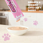M-PETS Ocean Fresh Tuna Lickable Cat Treat – 20 Tubes of Healthy Squeeze Up Creamy Snacks with Functional Nutrients for Hydration, Digestive & Coat Health – Grain Free, High Protein, Low Calorie