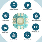 Dog Puzzle Toy,3 in 1 Food Dispenser Slow Feeder Treat Puzzles Bowl