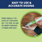 Under the Weather Pet | Ready Balance for Cats | Oral Probiotic and Prebiotic Gel | Maximum Strength Digestive Support | Beneficial Bacteria, Live Probiotics, Vitamins & Prebiotic Inulin