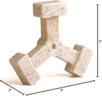 Bullibone Nylon Dog Chew Toy Spin-a-Bone - Interactive Dog Toy, Triggers Natural Instincts, and Improves Oral Health