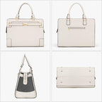 Fashion Pet Carrier Dog Cat Carrier Purse Soft-Sided Leather Handbag Pet Tote Bag for Small Dogs Puppy and Cats TSA Airline Approved (Beige)