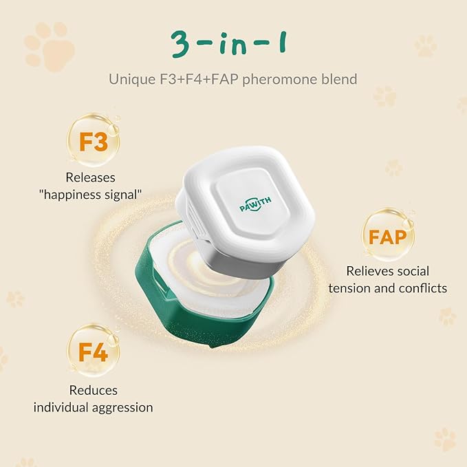 Cat Calming Gel Diffuser for Travel – Pheromone Diffuser for Cats & Kittens to Reduce Anxiety and Stress-Related Behaviors, No Electricity Needed, Long-Lasting Enhanced Calming Aid (Gel,1 Pack)