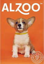 ALZOO Natural Flea & Tick Dog Collar - Helps Repel Fleas, Ticks & Mosquitoes - 100% Plant-Based Active Ingredients - Waterproof - Up to 4 Months Protection - Medium-Sized Dogs: 16-40 lbs - Pack of 3