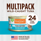 Instinct Flaked Entrée Wet Canned Cat Food - Tuna, 3 oz. Cans (Pack of 24)