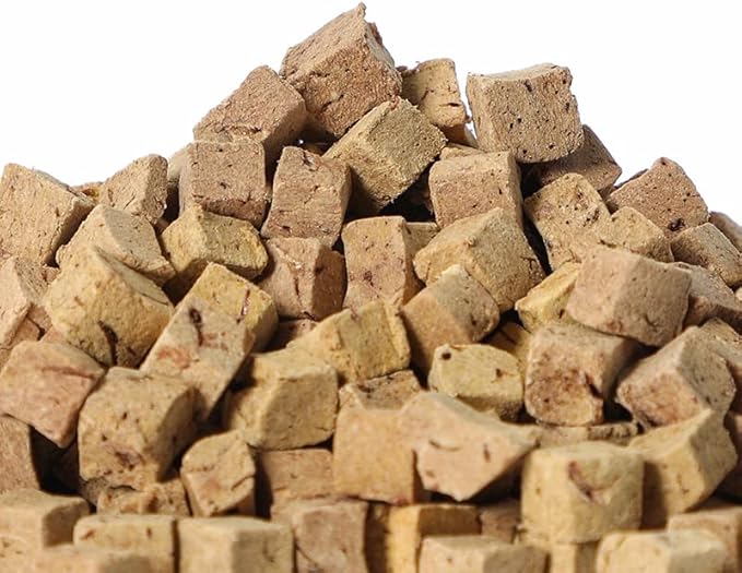 Freeze Dried Beef Liver Healthy Training Treats Toppers for Pets, Single Fresh Raw Ingredient, Organic, Pure Balance, Natural, Grain Gluten Filler Free, Snacks, Dogs Cats (4oz)