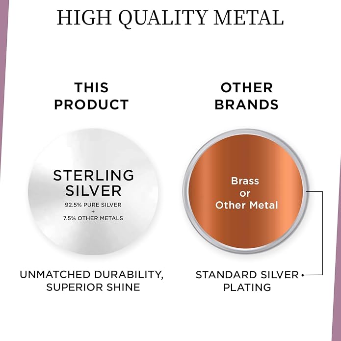 Jewelili Sterling Silver Dancing Dog Paw Pendant Necklace for Women | Treated Black or Blue & Natural White Round Diamonds | 18" Box Chain | Luxury Jewelry Gift for Her | Gift Box Included