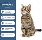 Cat Flea & Tick Collar - Premium Plant-Based Essential Oils, Waterproof, 6-Month Protection for Small Kittens, 1 Pack