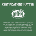 NOW Pet Health, Pet Allergy Supplement, Formulated for Cats & Dogs, NASC Certified, 75 Chewable Tablets