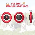 Dog Toys for Aggressive Chewers Large Medium Small Breed Indestructible Durable Tough Dog Chew Toys to Keep Them Busy Nylon Rubber Interactive Dog Toys