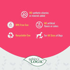 Nature's Logic Grain-Free Canned Dog Food - 95% Animal Proteins - 100% Natural Wet Dog Food Cans - No Common Allergens - All Life Stages - Ideal for Sensitive Dogs - Pork (13.2 oz, 12 Pack)