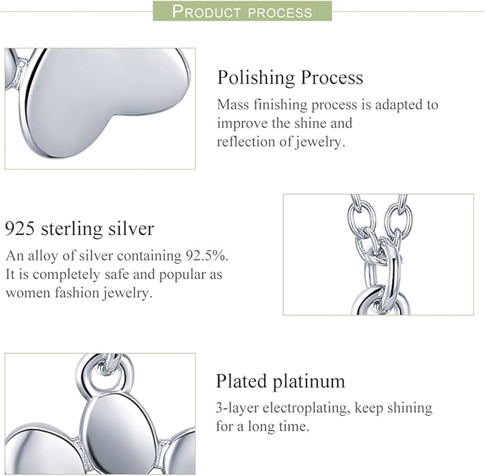 925 Sterling Silver Dog Paw Cat Panda Necklace for Women Cute Dainty Animal Pendant Necklace Gifts for Cat Mom Animals Lover…