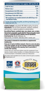 Nordic Naturals Omega-3 Pet, Unflavored - 2 oz - 294 mg Omega-3 Per One mL - Fish Oil for Small Dogs & Cats with EPA & DHA - Promotes Heart, Skin, Coat, & Immune Health
