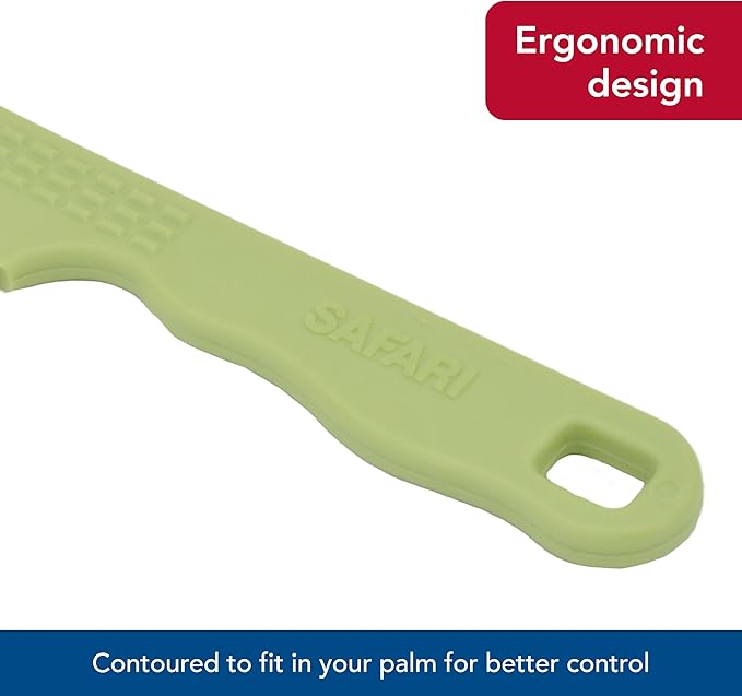 Coastal Pet Safari Double Row Comb - Helps Dry Skin - For Flea Prevention and Detection in Pets with Short and Long Hair