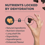 Ruff Town Dog Treats - Human Grade Beef Heart | Dehydrated Single Ingredient | High Protein, Low Fat, Hypoallergenic, Grain Free Training Treats | Ideal for All Breeds & Sizes, Made in USA(4oz)