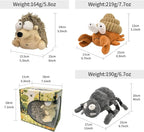 Interactive Dog Toys That Moves Active Ball for Dogs with Rechargeable Battery, Self Moving Balls and Plush Cover for Small & Medium Dogs to Chase, Barking Dog Toy Vibrates Toy HedgSpid