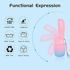 Dog Water Bottle, Travel Puppy Water Bowl, Leak Proof Portable Puppy Water Dispenser, Foldable Dog Water Bottle for for Pets Outdoor Walking, Hiking, Travel, Food Grade Plastic - 10oz Pink