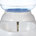 Amazon Basics Gravity Pet Water Dispenser for Cat, Dog, 1 gallon Capacity, Small, Gray