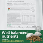 Nature's Protection Superior Care White Dogs Rice Based Dry Dog Food - High Protein, Tear Stain Dog Food for All Breeds Light Coated All Life Stages Dogs, Fresh Pet Meal, Insect, 22 lb