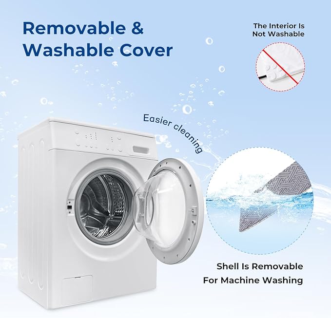 Pet Heating Pad - 11 Adjustable Temperature and 25 Timer Options, Heated Cat Bed Indoor Waterproof with Chew-Resistant Cord for Small Dogs, 18x18 Inch