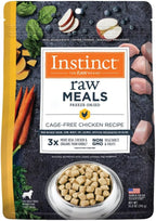 Instinct Freeze Dried Raw Meals, Natural Dry Dog Food, Grain Free - Cage Free Chicken, 14 oz. Bag
