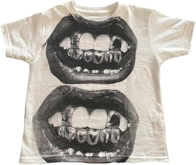 Baby Tees Y2k Shirt 90s Outfit Woman 2000s Fashion Graphic Tees Y2k Cute Shirts Vintage Clothes