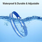 PaiPaitek Shock Collar Replacement Strap for Most of Training Collar, 3/4 Inch Dog Collar Replacement for Wireless Fence and Bark, Adjustable Waterproof TPU Collar Strap - 2 Pack