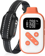 PaiPaitek Vibrating Dog Collar No Shock, 3300ft Range Dog Beep Collar with Remote, IPX7 Waterproof Rechargeable No Shock Training Collar for 5-120 lbs All Breeds - No Prongs