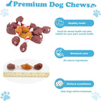 Dog Treats Training Snacks Triple Flavored Rawhide Dog Kabobs 1lb/454g