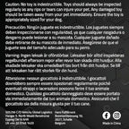 Playology Squeaky Dog Toy Fetch Stick | Durable Rubber Toys for Interactive Play | Chicken Scented Fetch Stick for Medium Dogs | Floating Dog Toy Made from Non Toxic Materials